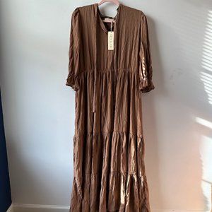 ROOLEE Ruffle Tiered Maxi Dress